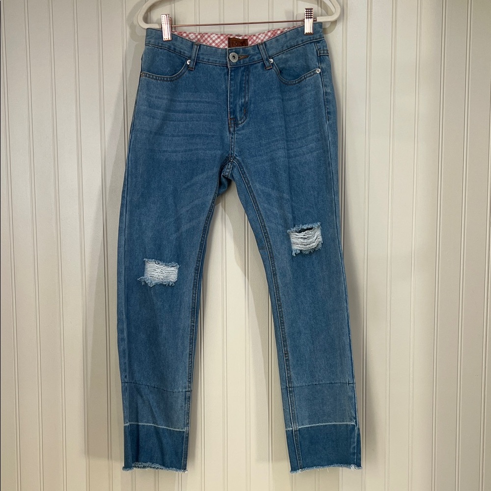 POL Distressed straight Jeans NWOT